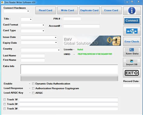 rf id card software download